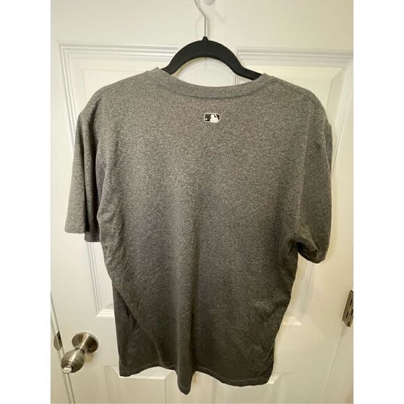 Nike Tee Chicago Cubs Large gray plus sun visor lot bundle - Picture 3 of 13